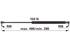 Stabilus Gasdruckfeder für Tür-, Front- und Heckscheibe – 150 N, 486 mm – passend für Massey Ferguson 390 Stabilus