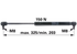Stabilus Gasdruckfeder für Heckscheibe passend zu Lugstein Kabine Stabilus