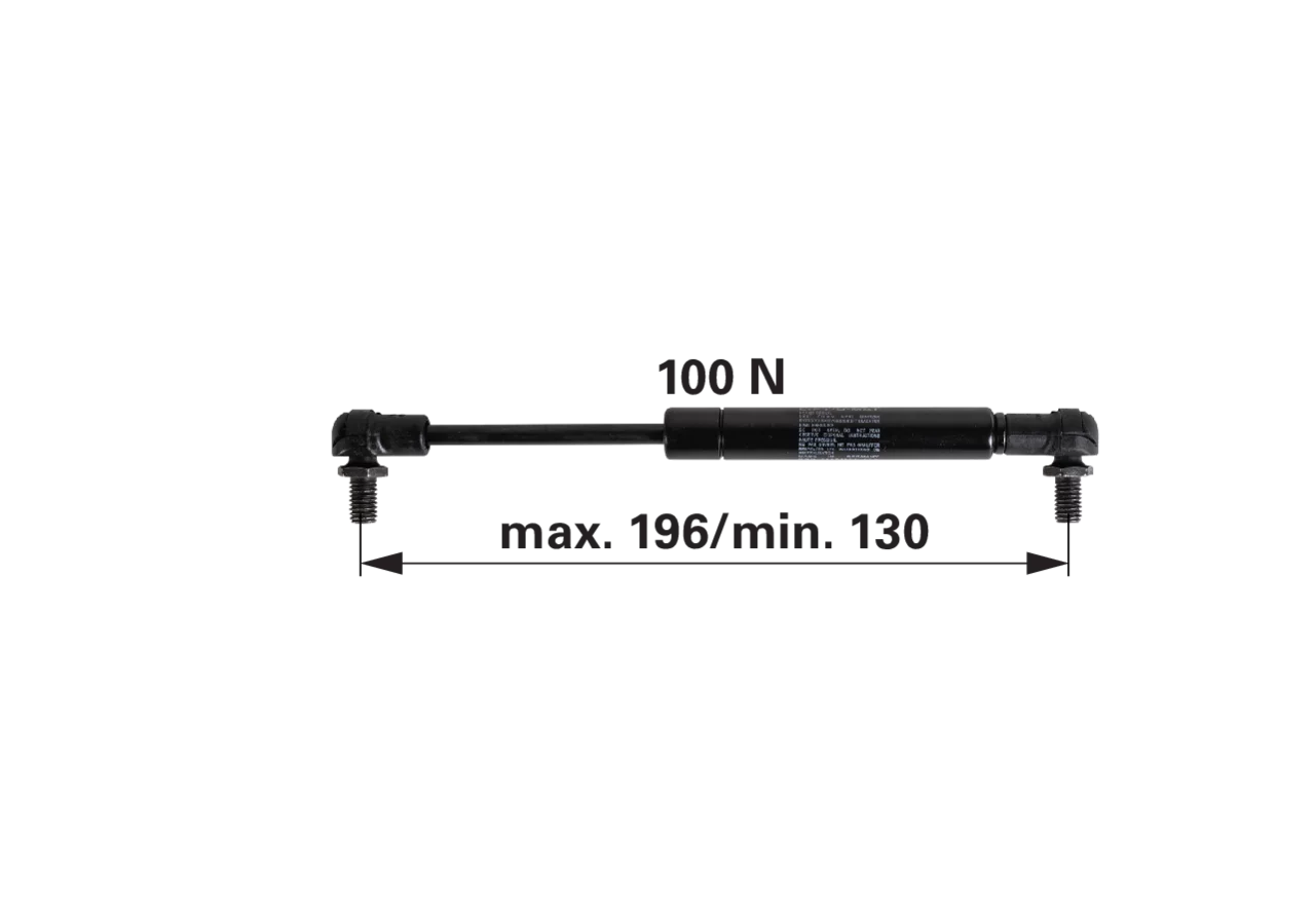Stabilus Gasdruckfeder für Fahrpedal anstelle von CNH 1-40-571-803 Stabilus