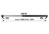 Stabilus Gasdruckfeder für Frontscheibe 200 N Stabilus