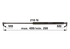 Stabilus Gasdruckfeder für Türe 210 N Länge 499 mm Stabilus