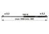 Stabilus Gasdruckfeder für Heckscheibe, anstelle von Steyr 1-99-976-051 Stabilus