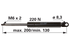 Stabilus Gasdruckfeder für Dachluke 220 N Länge 200 mm Stabilus