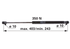 Stabilus Gasdruckfeder 350 N, Länge 403 mm – Ersatz für Fendt H931812032200 Stabilus