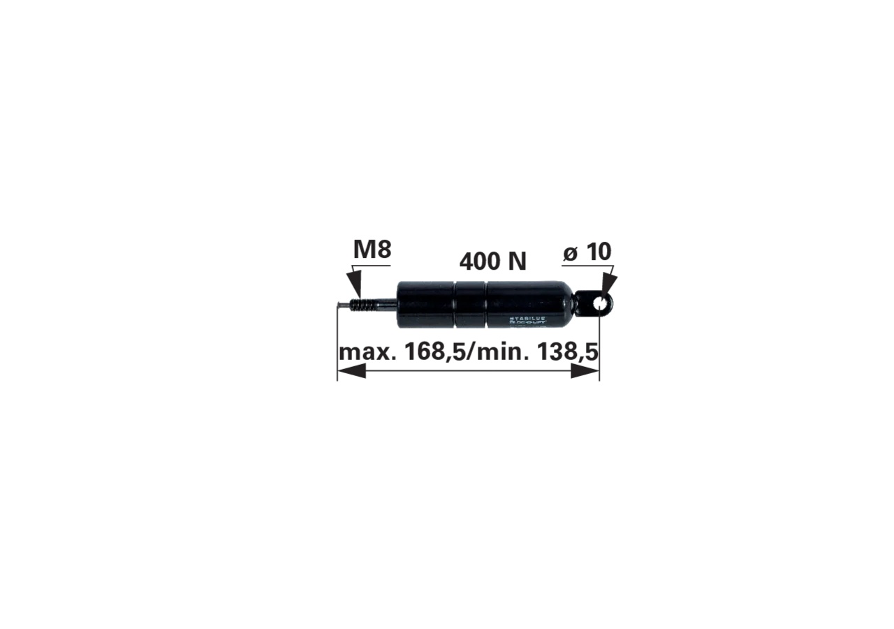 Stabilus Gasdruckfeder für Lenksäule anstelle von CNH 9972148 Stabilus
