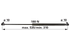 Stabilus Gasdruckfeder für Heckscheibe 180 N 535 Stabilus