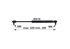 Stabilus Gasdruckfeder für Motorhaube anstelle von Fendt X800420487000 Stabilus