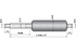 Gasdruckfeder ohne Anschlüsse 900N, Typ 14/28-3, Länge 260 mm GartenShop24 - Hochwertige Gartengeräte