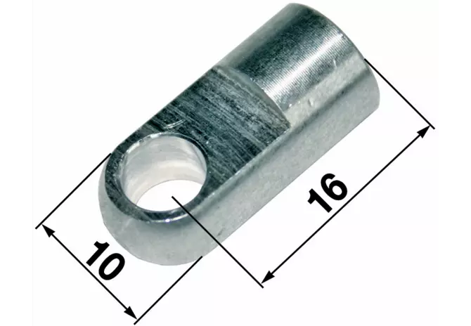Lasche Loch-ø 6,1 mm, Laschenstärke 6 mm, Gewinde M6 GartenShop24 - Hochwertige Gartengeräte