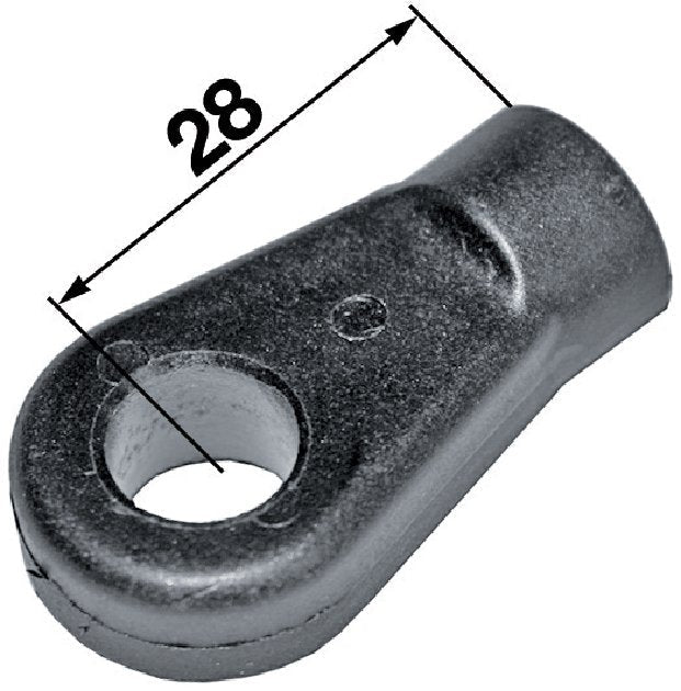 Lasche PVC – Loch-ø 8,1 mm, Laschenstärke 10 mm, Gewinde M8 GartenShop24 - Hochwertige Gartengeräte