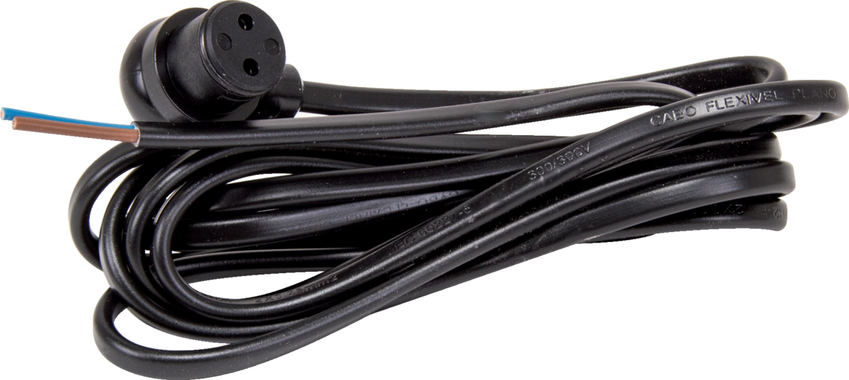 Kabel 2-polig, Länge 2000 mm GartenShop24 - Hochwertige Gartengeräte
