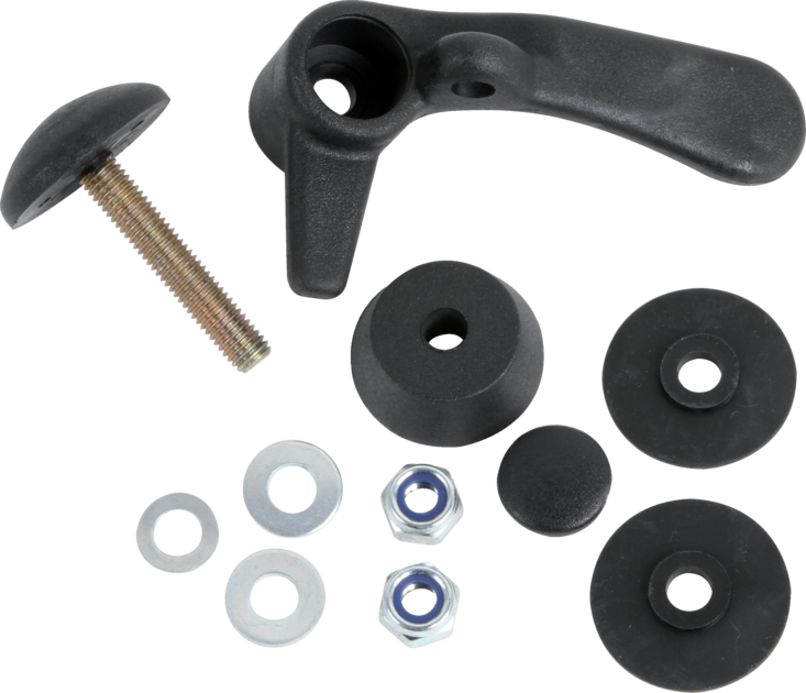 Verschlussset für Frontscheibe anstelle von Mauser P-002.00.291 GartenShop24 - Hochwertige Gartengeräte