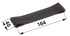 Türhalteband 164 x 40 mm Gummi schwarz GartenShop24 - Hochwertige Gartengeräte
