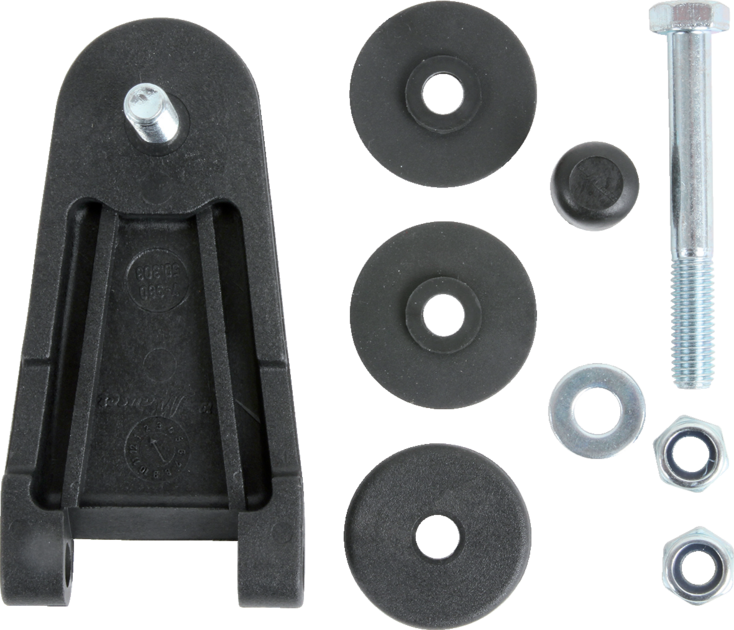 Scharniersatz für Front- und Heckscheibe anstelle von Mauser P-002.00.122 GartenShop24 - Hochwertige Gartengeräte