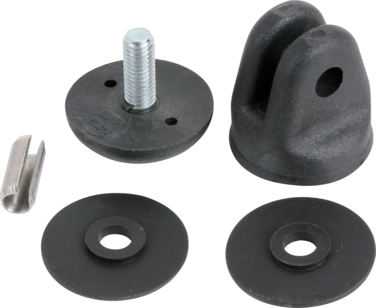 Halter für Gasdruckfeder komplett – Ersatz für Mauser P-002.01.140 GartenShop24 - Hochwertige Gartengeräte