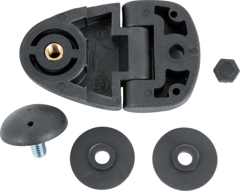 Scharniersatz Frontscheibe oben anstelle von Mauser P-002.20.120 GartenShop24 - Hochwertige Gartengeräte