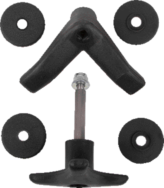 Verschlussset Tür oben – anstelle von Mauser P-000.83.483 GartenShop24 - Hochwertige Gartengeräte
