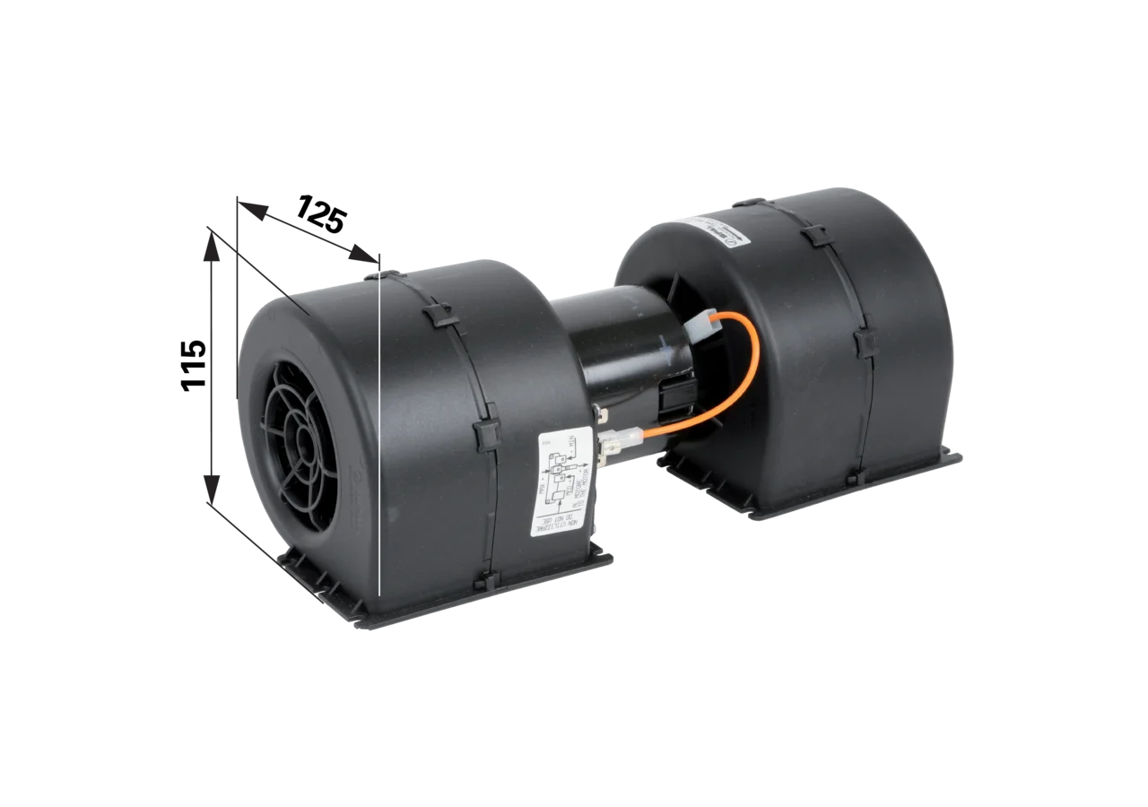Lüftermotor komplett anstelle von Lindner 3004200 GartenShop24 - Hochwertige Gartengeräte