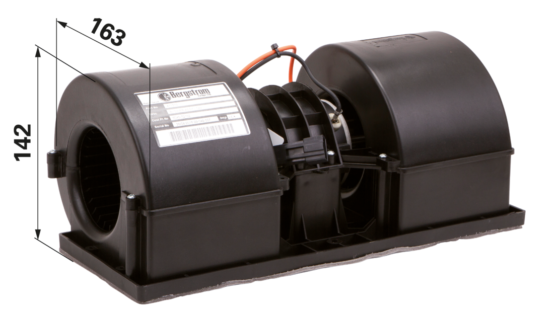 Lüftermotor komplett anstelle von Case IH 178454A2 GartenShop24 - Hochwertige Gartengeräte