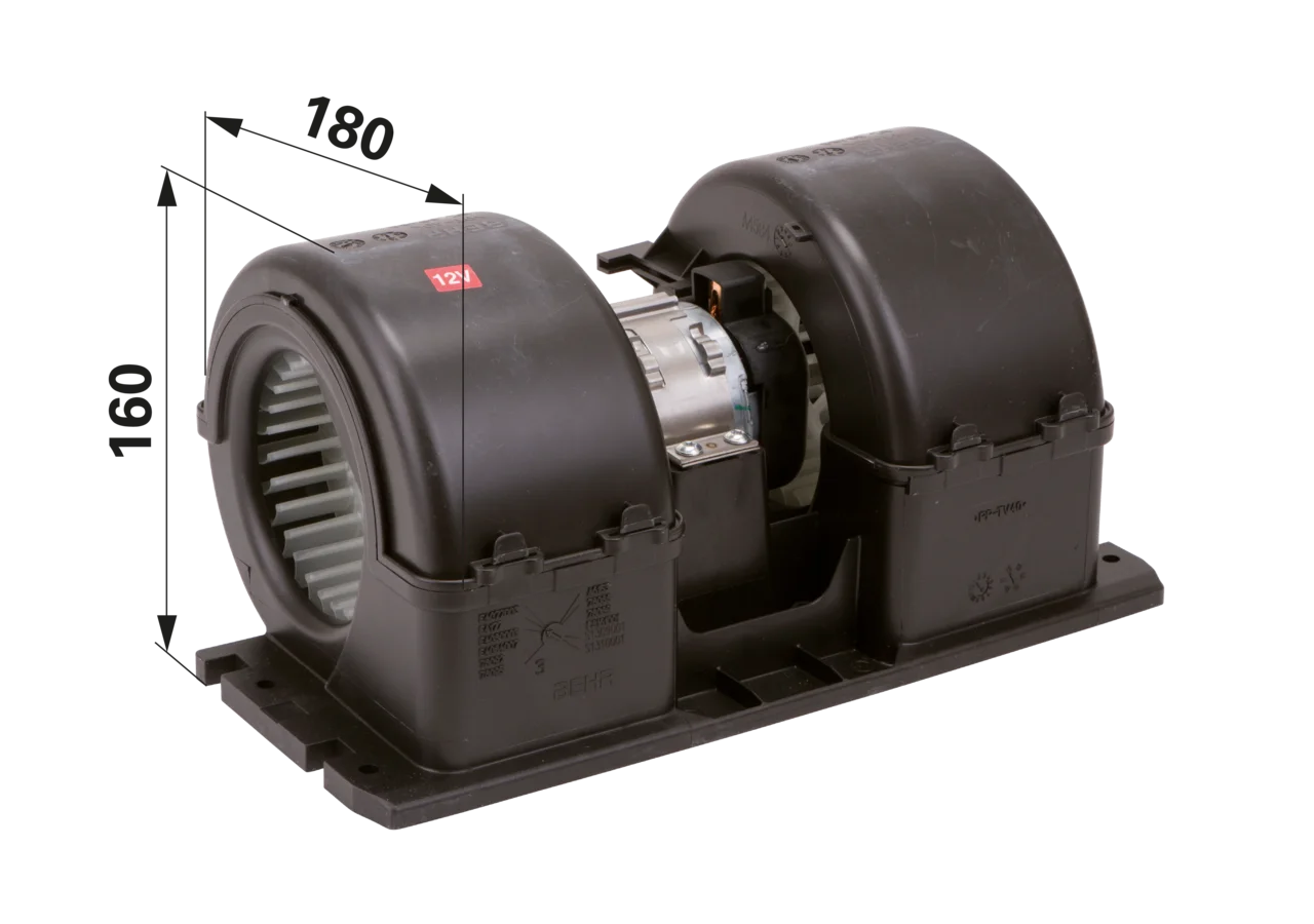 Mahle Lüftermotor anstelle von Fendt G524810130101 Mahle