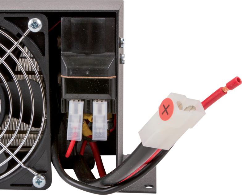 Kabinenheizung 12 V, 420 W – 1 Stufe, Luftstrom 70 m³/h GartenShop24 - Hochwertige Gartengeräte