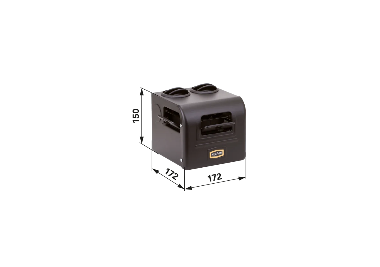 Kabinenheizung 12 V, 42 W ohne Schalter und Absperrventil GartenShop24 - Hochwertige Gartengeräte