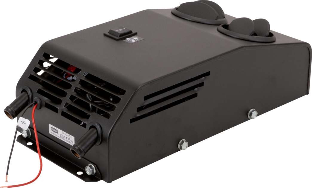 Kabinenheizung 12 V, 50 W – 2 Stufen, Luftstrom 144/216 m³/h GartenShop24 - Hochwertige Gartengeräte