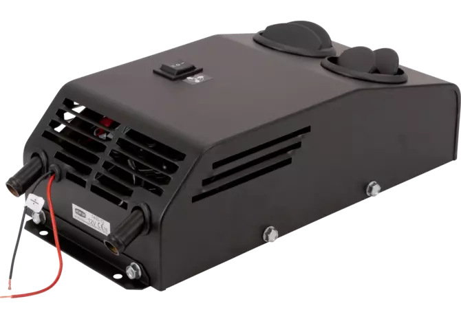Kabinenheizung 12 V, 50 W – 2 Stufen, Luftstrom 144/216 m³/h GartenShop24 - Hochwertige Gartengeräte