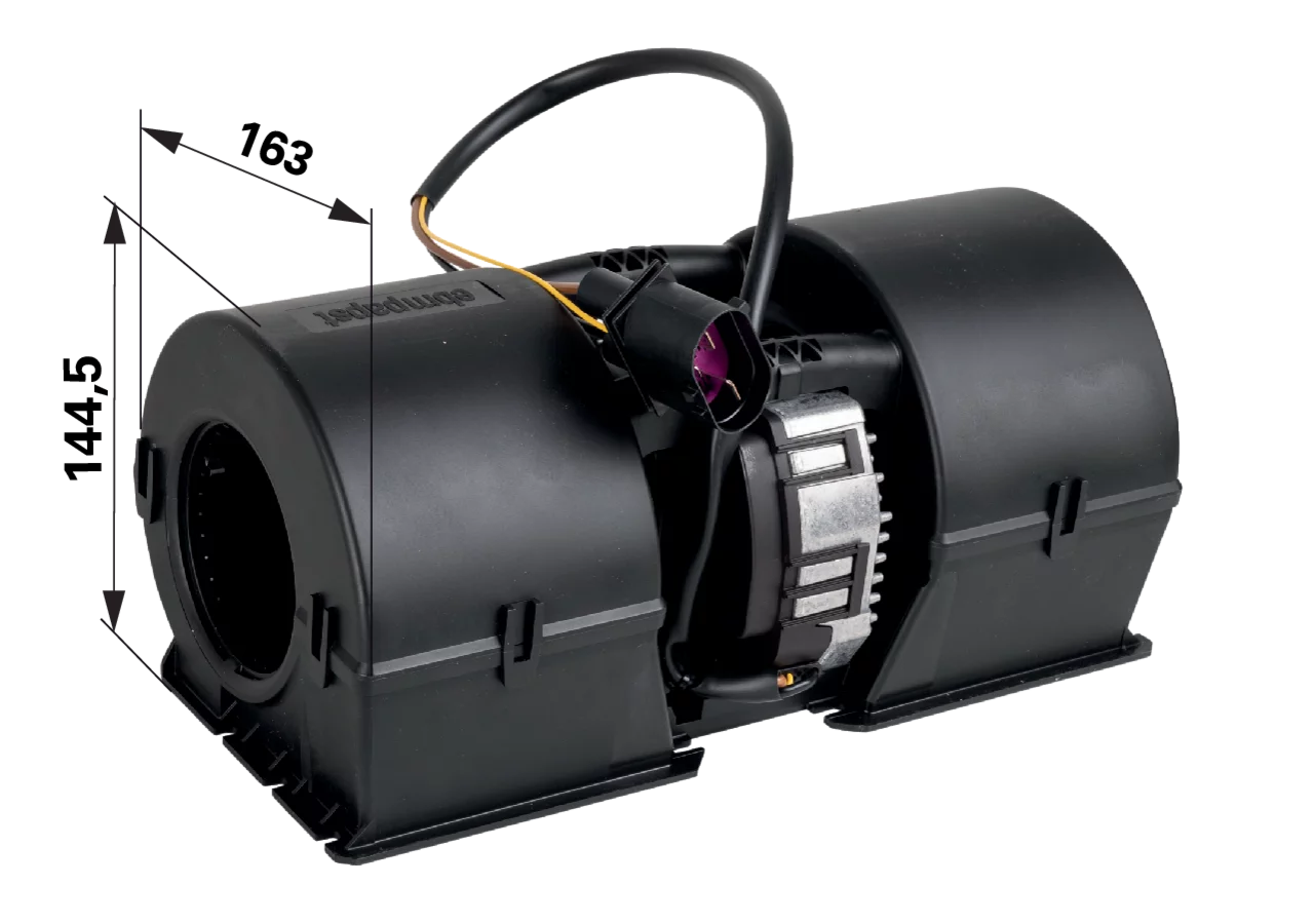 Lüftermotor mit Gehäuse 12 V anstelle von Fendt G930810140023 GartenShop24 - Hochwertige Gartengeräte