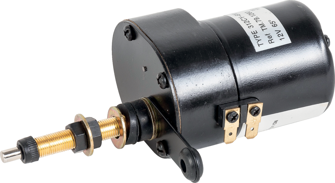 Scheibenwischermotor Drehwinkel 65° 12 V, mit Schalter Achslänge 75 mm GartenShop24 - Hochwertige Gartengeräte