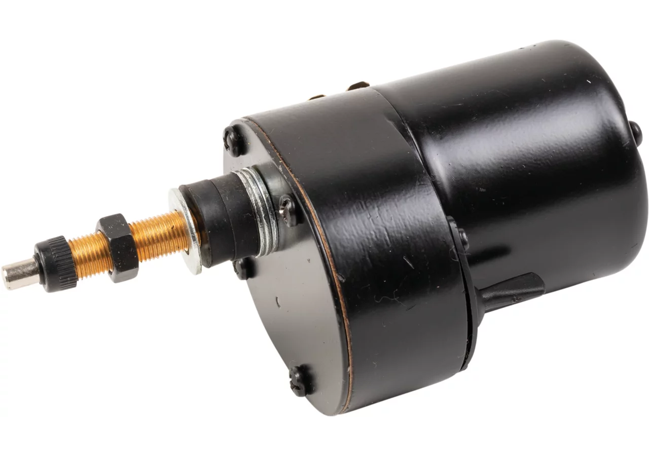 Scheibenwischermotor 12 V mit Schalter, Drehwinkel 135°, Achslänge 61 mm GartenShop24 - Hochwertige Gartengeräte