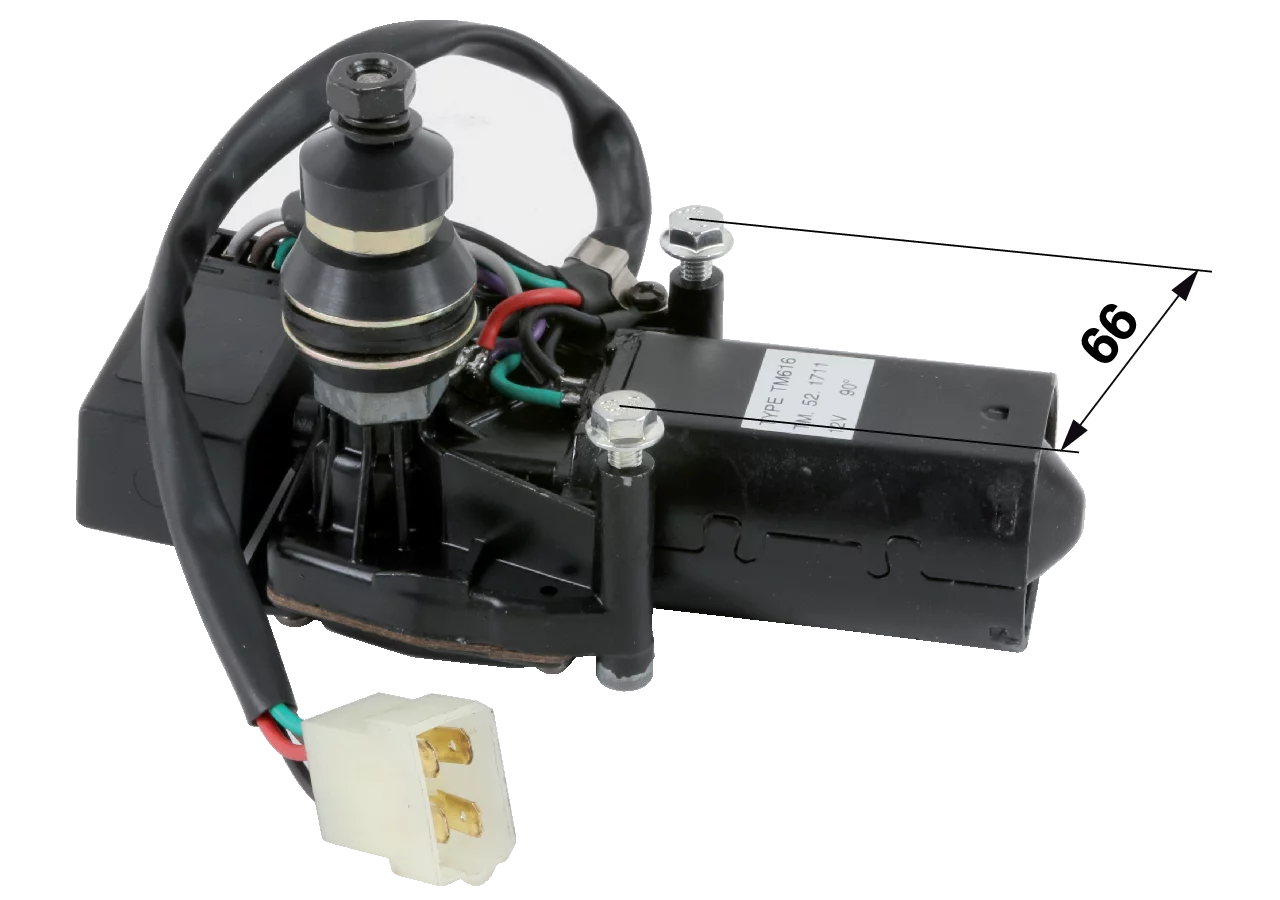 Wischermotor 95 Grad mit Parkstellung anstelle von Deutz-Fahr 04398897 GartenShop24 - Hochwertige Gartengeräte