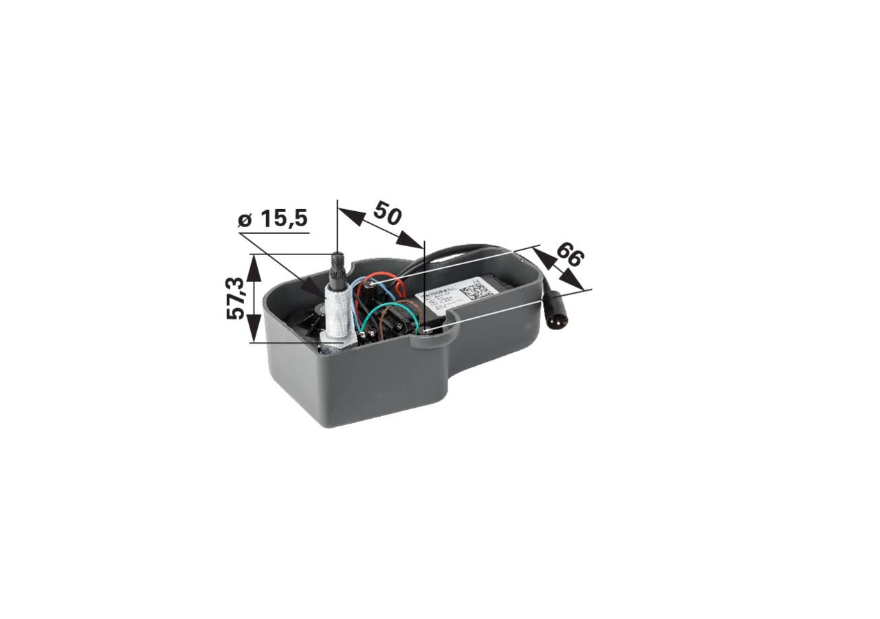 Scheibenwischermotor 12 V, 144°, anstelle von Carraro 45320109 GartenShop24 - Hochwertige Gartengeräte