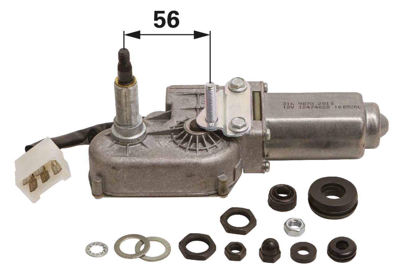 Wischermotor anstelle von CNH 87518043 GartenShop24 - Hochwertige Gartengeräte