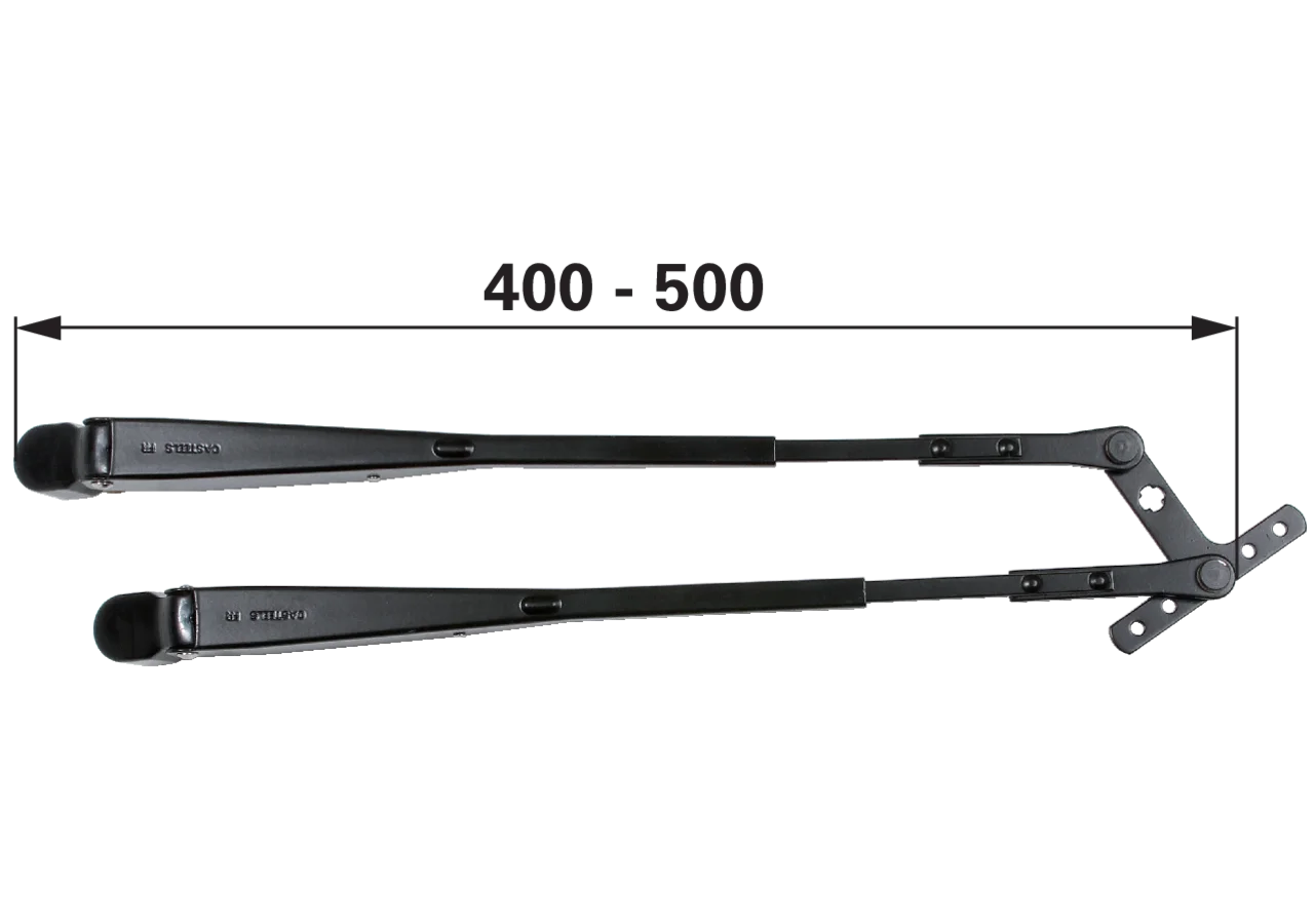 Parallelwischerarm Länge 400–500 mm, 1x konisch, M6 GartenShop24 - Hochwertige Gartengeräte
