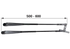 Parallelwischerarm 500–600 mm, 1x konisch, M6 GartenShop24 - Hochwertige Gartengeräte
