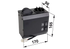 Kabinenheizung Strom 12 V 450 W 2 Stufen GartenShop24 - Hochwertige Gartengeräte