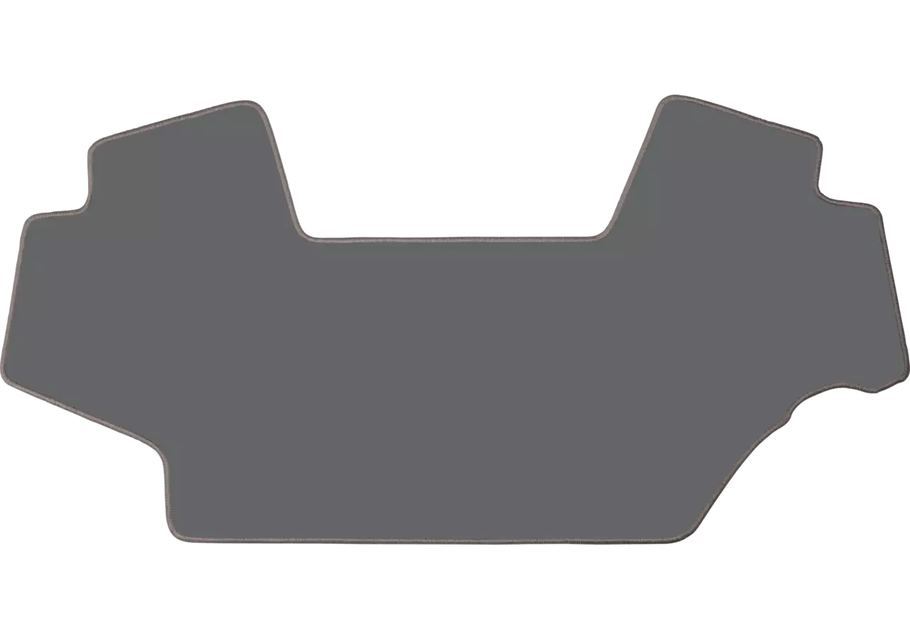 Bodenmatte Velour passend für John Deere 6010 – 6030, Farbe anthrazit, Ränder gekettelt GartenShop24 - Hochwertige Gartengeräte