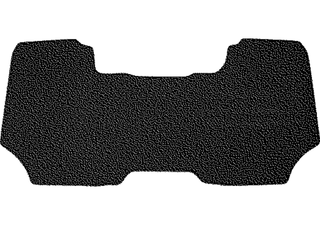 Bodenmatte Gummi passend zu Lindner Geo 64 – abgesenkte Kabine ca. 8 cm Kabinentunnel GartenShop24 - Hochwertige Gartengeräte