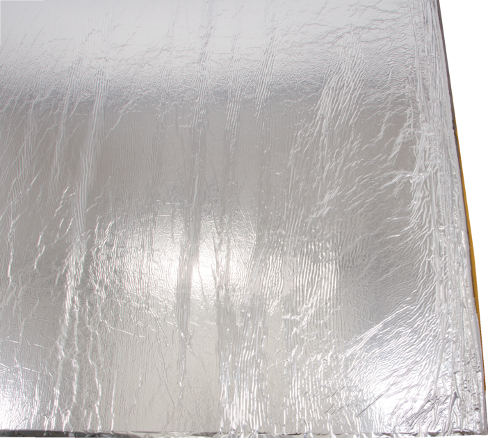 Dämmmatte mit Aluminiumfolie Selbstklebender Schaumstoff 1500 x 1200 mm GartenShop24 - Hochwertige Gartengeräte