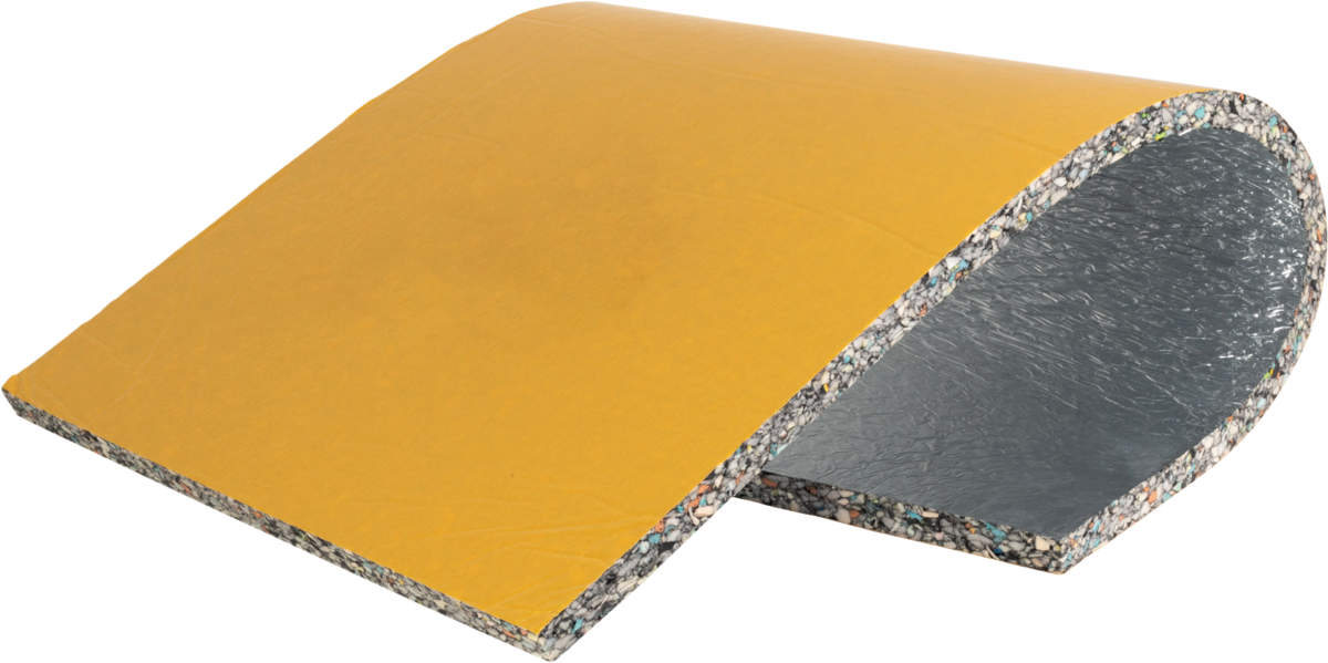 Schallschutzmatte lärmdämpfend selbstklebend mit Oberflächenfolie 1000 x 500 x 20 mm GartenShop24 - Hochwertige Gartengeräte