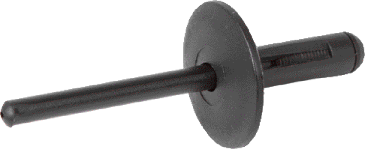 Kunststoffniete S8016-5, Außendurchmesser 5,8 mm, Länge 20 mm, 10 Stück GartenShop24 - Hochwertige Gartengeräte