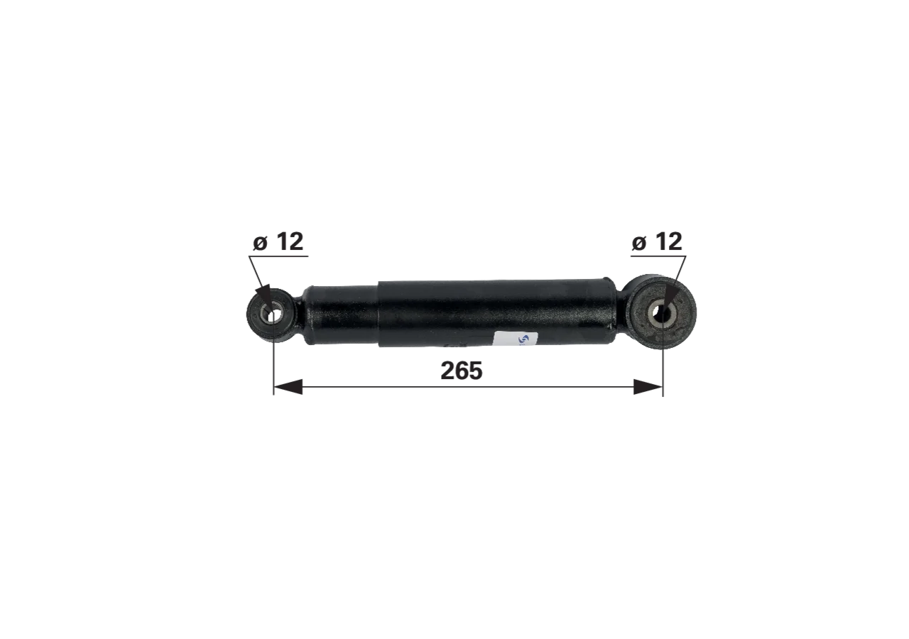 Sachs Stoßdämpfer anstelle von Massey Ferguson 4279945M1 Sachs