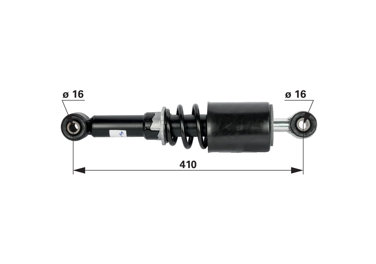 Sachs Stoßdämpfer anstelle von Valtra ACV0227660 Sachs