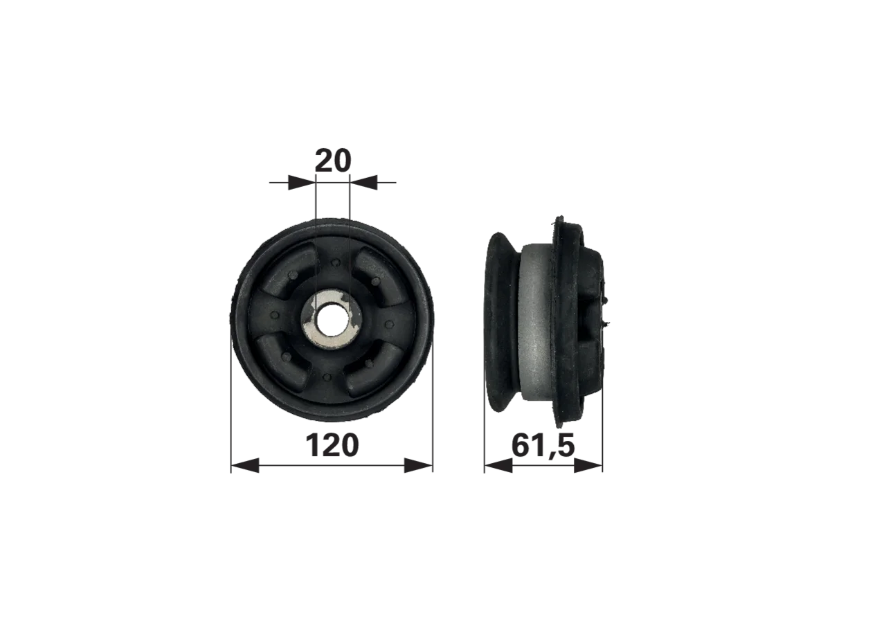 Kabinenlager anstelle von CNH 47520653