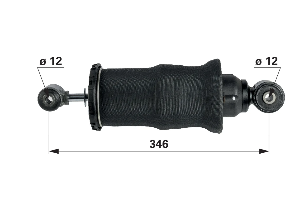 Sachs Stoßdämpfer anstelle von Fendt G931502200130 Sachs