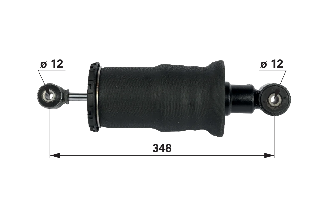 Sachs Stoßdämpfer anstelle von Fendt G931502200120 Sachs