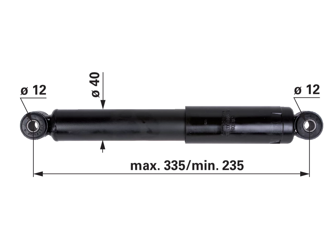 Sachs Stoßdämpfer anstelle von CNH 1-34-641-645 Sachs