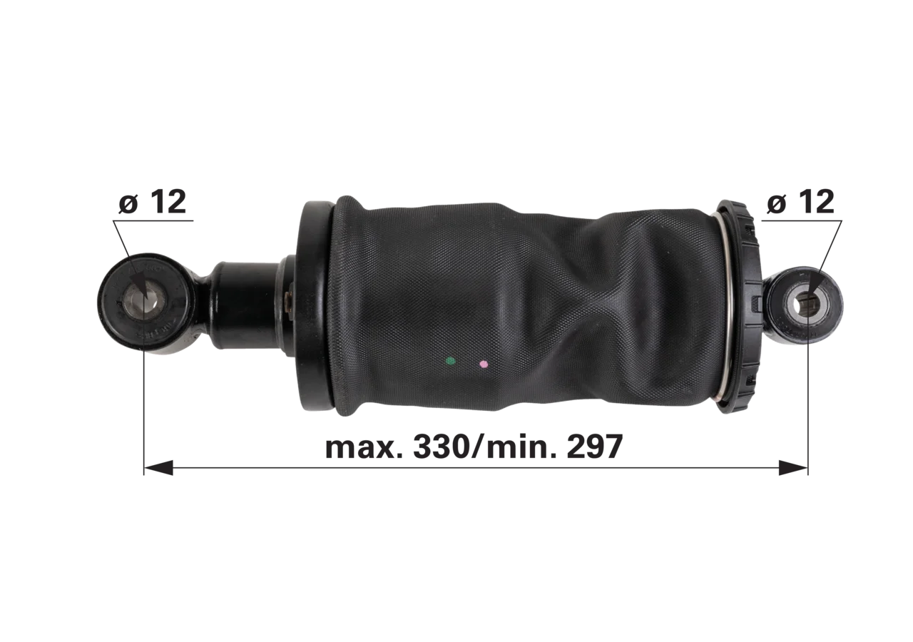 Sachs Luftfeder für Kabinenfederung G930500200101 Sachs