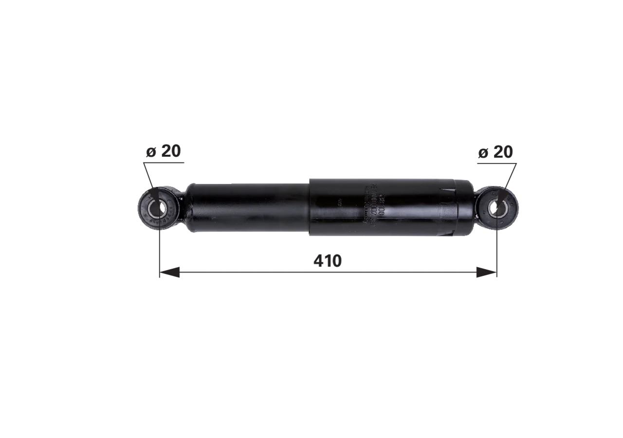 Sachs Stoßdämpfer anstelle von Mercedes A4423230000 Sachs